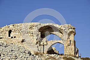 Castle Shobak ruins.