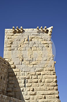 Castle Shobak tower.