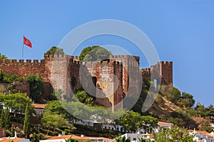 Castle in Silves town - Algarve Portugal photo