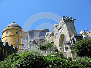 Castle of Sintra in Portugal