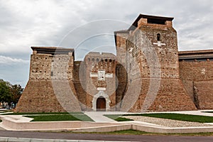 The castle Sismondo in Rimini, Italy