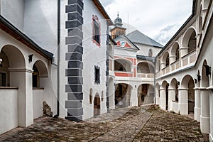 The castle of Slovenska Lupca