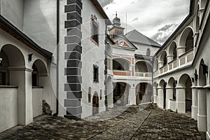 The castle of Slovenska Lupca