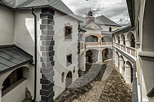 The castle of Slovenska Lupca