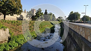 Castle of Soave in Verona city, Italy