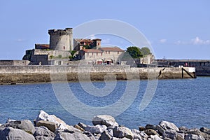 Castle of Socoa at Cibourre in France photo