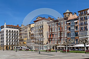 Castle Square, Pamplona, Spain photo