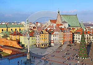 Castle square, Warsaw, Poland