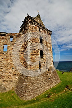 Castle of St. Andrews, Scotland photo
