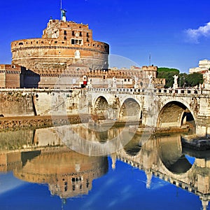 Castle st. Angelo. Rome photo