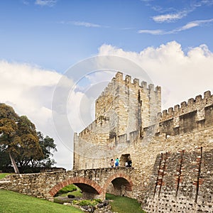 Castle of St George Lisbon Portugal photo