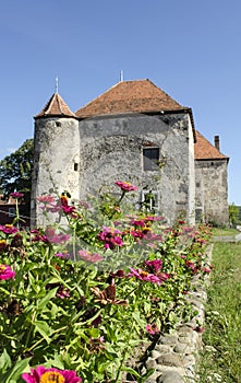 Castle St. Miklos in Chynadiyevo village