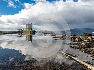 Castle stalker in Argyll - Scotland, UK