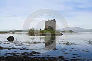 Castle stalker loch linnhe highlands scotland