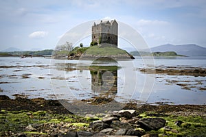 Castle stalker loch linnhe highlands scotland