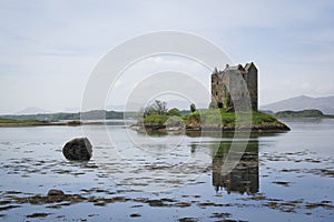 Castle stalker loch linnhe scotland scenery