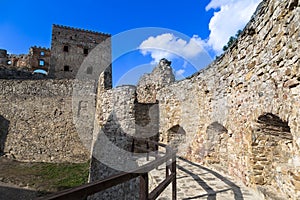 Castle in Stara Lubovna inside. Slovakia.