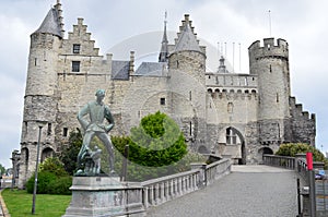 Castle Sten in Antverpen