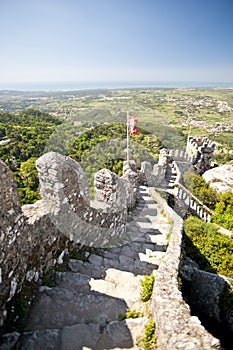 Castle steps