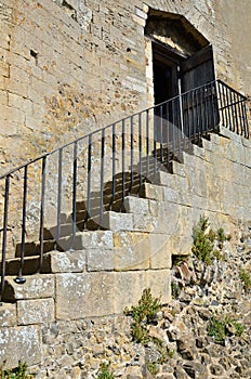 Castle steps