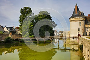 The castle of Sully Sur Loire