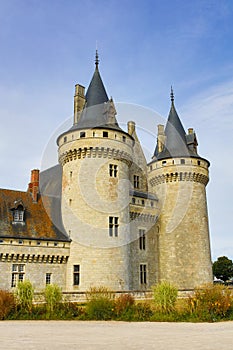 The castle of Sully Sur Loire
