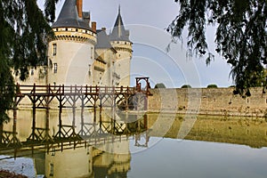 The castle of Sully Sur Loire