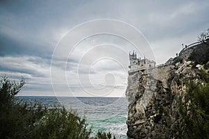 Castle Swallow`s Nest in Crimea