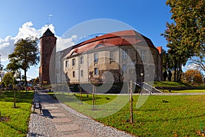 Castle in Swidwin, Poland.