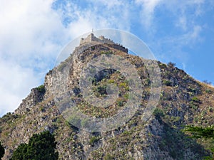 Castle of Taormina at Sicily photo