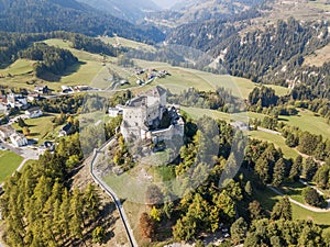 Castle Tarasp, Grisons or Graubuendon, Switzerland