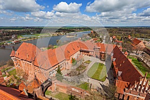 The Castle of the Teutonic Order in Malbork