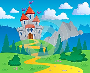 Castle theme landscape 1