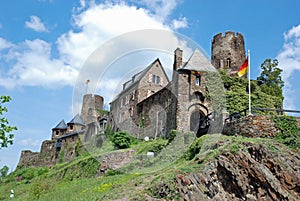 Castle Thurant, Mosel valley, Eifel, Germany