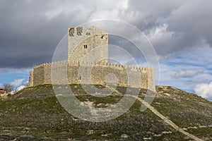 Castle of Tiedra, Valladolid, Spain photo