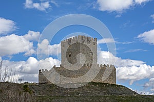 Castle of Tiedra, Valladolid, Spain photo