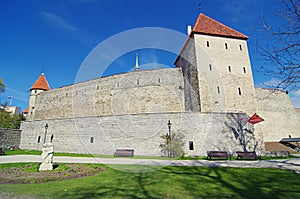 Castle Toompea in Tallinn, Estonia