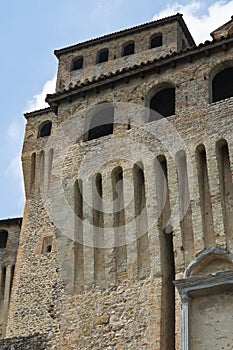 Castle of Torrechiara. Emilia-Romagna. Italy.