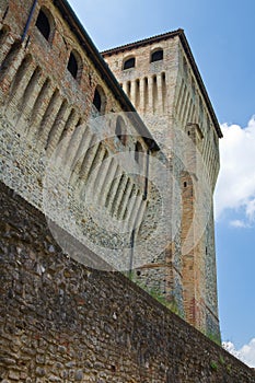 Castle of Torrechiara. Emilia-Romagna. Italy.