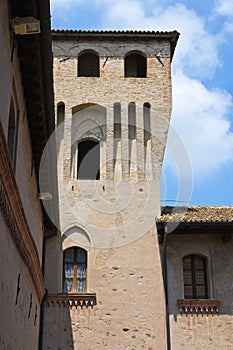 Castle of Torrechiara. Emilia-Romagna. Italy.