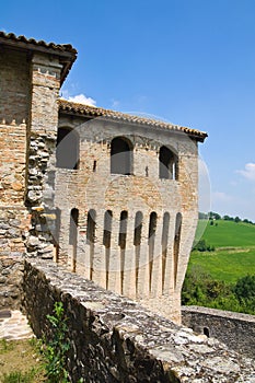 Castle of Torrechiara. Emilia-Romagna. Italy.