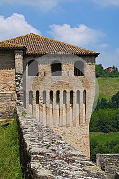 Castle of Torrechiara. Emilia-Romagna. Italy.