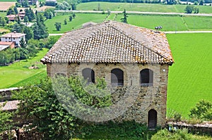 Castle of Torrechiara. Emilia-Romagna. Italy.