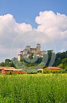 Castle of Torrechiara. Emilia-Romagna. Italy.