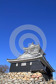 Castle tower of Hamamatsu castle in Hamamatsu, Shizuoka