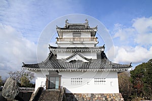 castle tower of Kitsuki castle in Oita