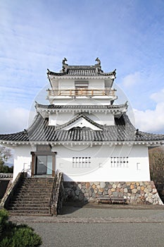 castle tower of Kitsuki castle in Oita