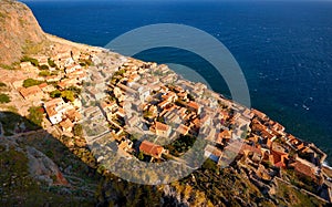 The castle-town of Monemvasia