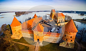 The castle of Trakai photo