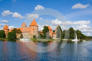 Castle Trakai Lake View photo